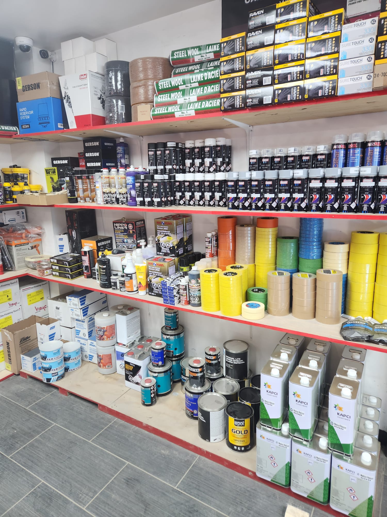 AUTOMOTIVE PAINT & SUPPLIES
